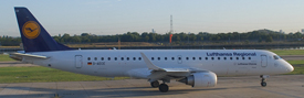 D-AECE at EGLC 20110822 | Embraer 190 100LR