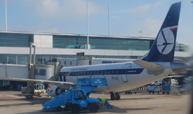 SP-LIA at EHAM 20110822 | Embraer ERJ 175SD