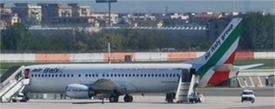 I-AIMR at LIRN 20120427 | Boeing 737-430