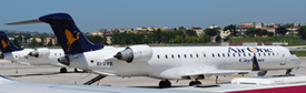 EI-DVS at LIRN 20120427 | Bombardier CL-600-2D24/CRJ-900 Regional Jet