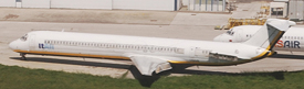 I-DAVB at LIRN 20120427 | McDonnell Douglas MD-82