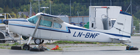 LN-BWF at ENVA 20120602 | Cessna 180C