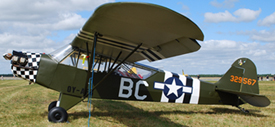 OY-AFG at EKKA 20140621 | Piper J3C-65D/L-4H Grasshopper