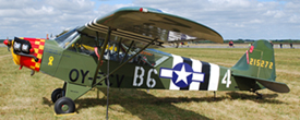 OY-ECV at EKKA 20140621 | Piper J3C-65D/L-4A Grasshopper