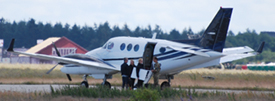 SE-MEP at EKKA 20140621 | Beech C90GTi King Air