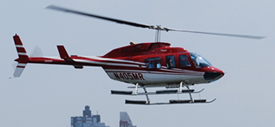 N405MR at KJRB 20140713 | Bell 206L-4 LongRanger