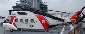 1429 at Intrepid 20140714 | Sikorsky HH-52A Sea Guard