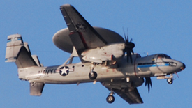 164107 at to KNGU 20140722 | Grumman E-2C Hawkeye Group 1