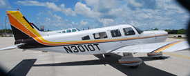 N3010T at KMTH 20140801 | Piper PA-32 300