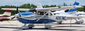 N267MC at KMTH 20140801 | Cessna 206H Stationair