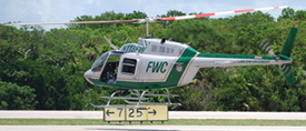 N118FW at KMTH 20140801 | Bell 206B