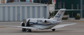 9A-DWA at LEMG 20141216 | Cessna 525A Citation CJ2+