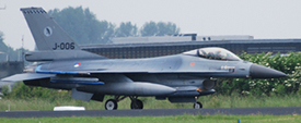 J-006 at EHLW 20160611 | General Dynamics F-16AM