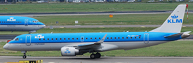 PH-EZY at EHAM 20160813 | Embraer ERJ 190STD