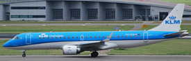 PH-EZB at EHAM 20160813 | Embraer ERJ 190STD