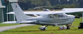 G-BAJE at EHHV 20170912 | Cessna 177