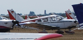 D-EMBD at EHTX 20180804 | Piper PA-28 180 Cherokee G