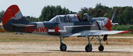 PH-KWI at EHTX 20180804 | IAv Bacau Yak-52 / Aerostar Yak-52