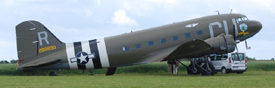 N45366 at LFRK 20190608 | DC-3A