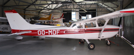 OO-MDF at EBCF 20190620 | Reims/Cessna F.172N Skyhawk