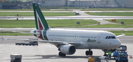 EI-IMC at EHAM 20211002 | Airbus A319-112