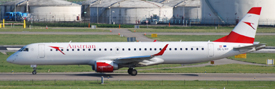 OE-LWF at EHAM 20220418 | Embraer ERJ 195LR