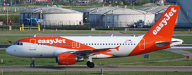 OE-LQT at EHAM 20220418 | Airbus A319-111
