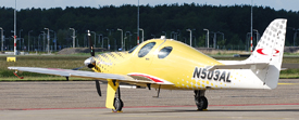 N503AL at EHLE 20220528 | Lancair Evolution