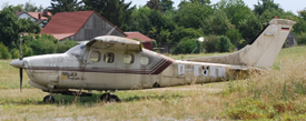 D-EWEB at EDTY 20220805 | Cessna P210N Pressurized Centurion II