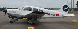 HB-PIV at EDDN 20220805 | Piper PA-28 181 Cherokee Archer II