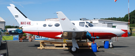 N414K at EDQH 20220806 | Cessna 414A Chancellor