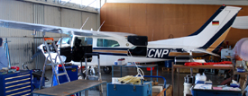 D-ECNP at EDQH 20220806 | Cessna 210K Centurion