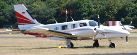 D-GAHB at EDFE 20220806 | Piper PA-34-200T Seneca II