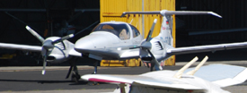 D-GZOZ at EDFE 20220806 | Diamond Aircraft DA42 Twin Star