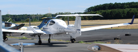 F-GYYG at EDFE 20220806 | Diamond Aircraft DA42 NG Twin Star