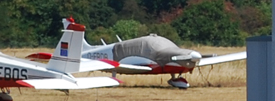 D-ERDB at EDKB 20220807 | Piper PA-28 180 Cherokee Challenger