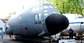 CH-03 at EBMB 20230527 | C130H (nose only)
