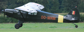 OO-MNM at EBDT 20230813 | Piper PA-18-150 Super Cub