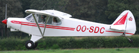 OO-SDC at EBDT 20230813 | Piper PA-18-150 Super Cub