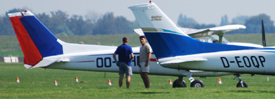 OO-SHC at EHMZ 20230909 | Reims/Cessna F172N Skyhawk II